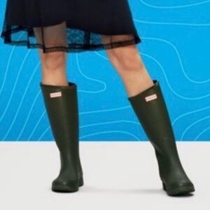 EUC Black Hunter For Target Rain Boots